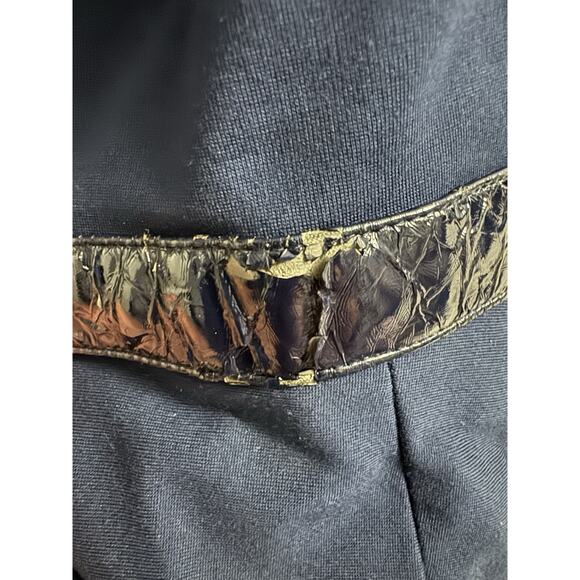 Armani Exchange Women's Sleeveless Dress - Blue - PRELOVED - Size 2 - Picture 6 of 7